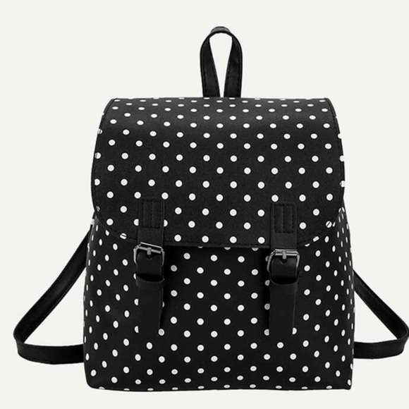 Polka dot print backpack - Picture 7 of 7